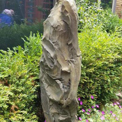 "Wearing Thin" Life Size Bronze Sculpture by Jane DeDecker