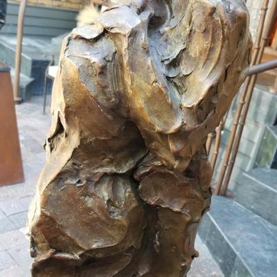 "Console" Half Life Size Bronze Sculpture by Jane DeDecker