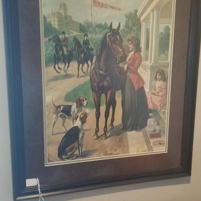 Kendell's Spavin Cure Advertising Poster