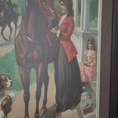 Kendell's Spavin Cure Advertising Poster