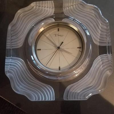 Daum Crystal Clock