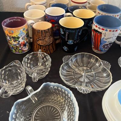 Fire King Luncheon set, mugs, glasses, etc