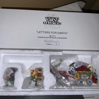 Lot of Department 56 Heritage Village Collection