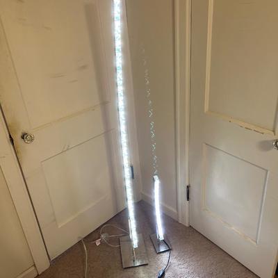 Crystal floor and table lamp