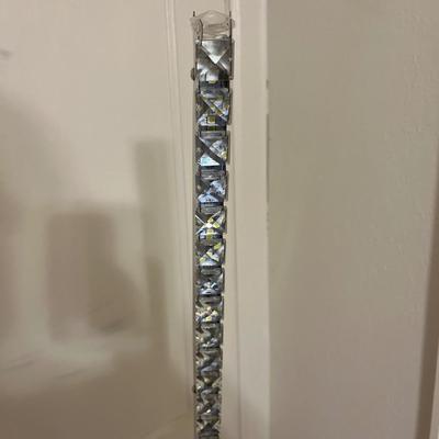 Crystal floor and table lamp