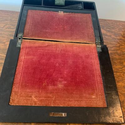 Early Mother of Pearl Desktop Writing Kit