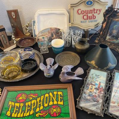 Vintage! Rosemeade, Country Club bar light.