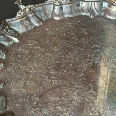 Collection of Silver Plated Dishes and Vase