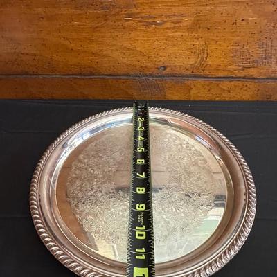 Collection of Silver Plated Dishes and Vase