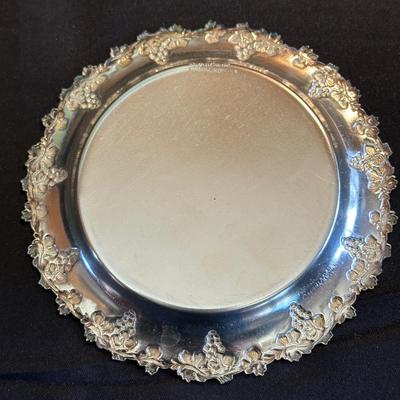 Collection of Silver Plated Dishes and Vase