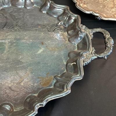 Collection of Silver Plated Dishes and Vase