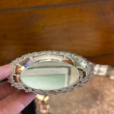 Collection of Silver Plated Dishes and Vase