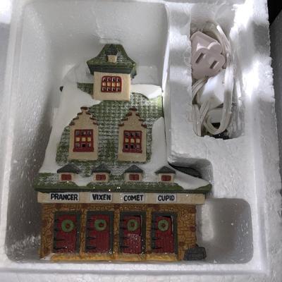 Lot of department 56 Heritage Village collection North Pole series