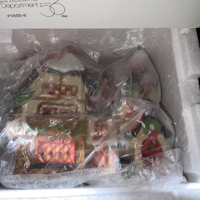 Lot of department 56 Heritage Village collection North Pole series