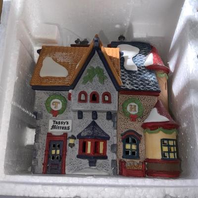 Lot of Department 56 Heritage Village collection North Pole