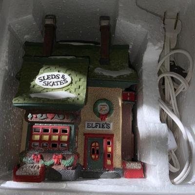 Lot of Department 56 Heritage Village collection North Pole