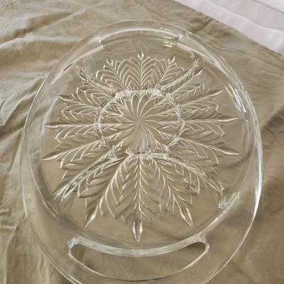 Oval Glass Serving Dish