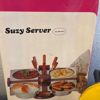 Enamelware & vintage server