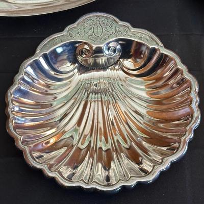 Lot of Silver plated Trinket & Candy Dishes