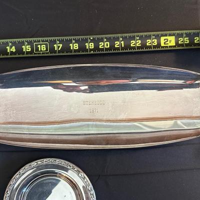 Lot of Silver plated Trinket & Candy Dishes