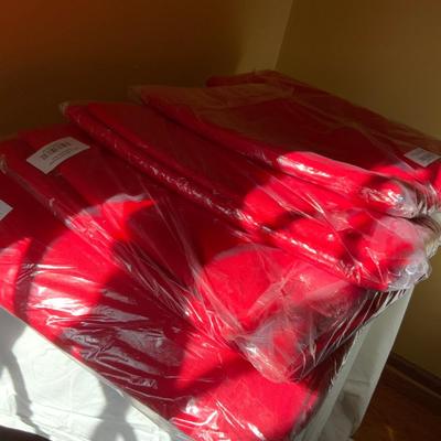 Lot of Misc Christmas Items including Table Cloths