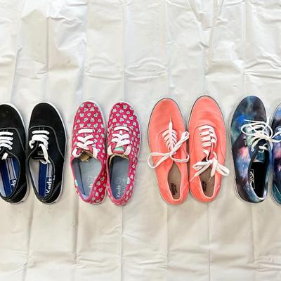 Lot A 686 Four Pair of Sneakers