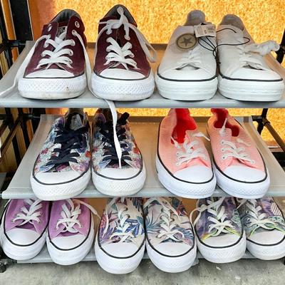 Lot A 688 Converse Lot ( 7pr, size 9 )