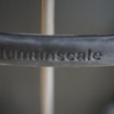 HUMANSCALE FULLY ADJUSTABLE LEATHER OFFICE CHAIR