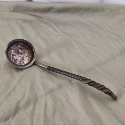 Antique Silver Toddy Ladle