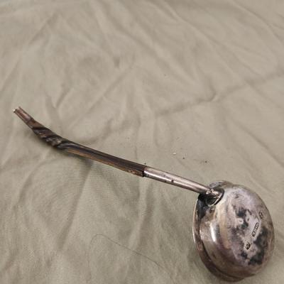 Antique Silver Toddy Ladle