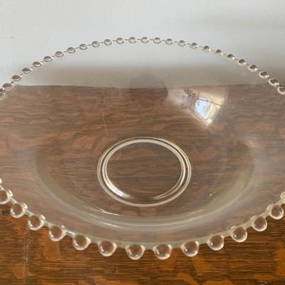 Vintage Candlewick Plates Lot - 8” & 10”