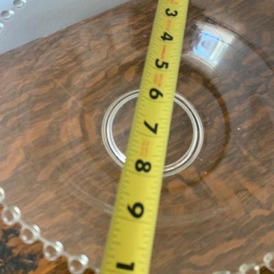 Vintage Candlewick Plates Lot - 8” & 10”