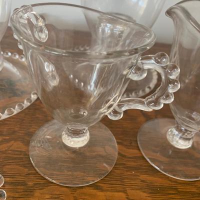 Vintage Candlewick Service CandleBases & Pieces