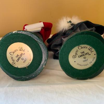 Lot of Byer’s Choice ltd. The Carolors 1987