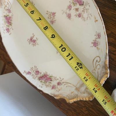 Warwick Antique China Platters Lot