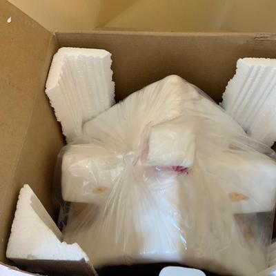 Snow Cottage Cookie Jar