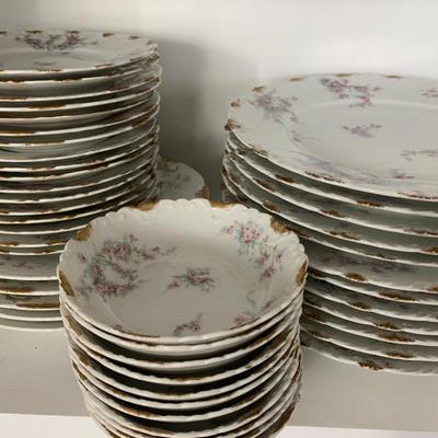 Haviland Limoges "Apple Blossom" China Set 50+ Pieces