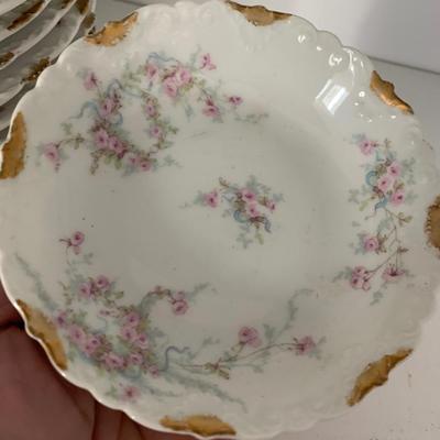 Haviland Limoges "Apple Blossom" China Set 50+ Pieces