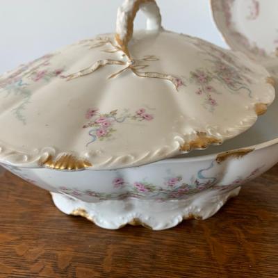 Haviland Limoges "Apple Blossom" China Set 50+ Pieces