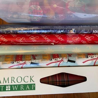 Vintage Lot of Misc Box of Christmas items including ornaments