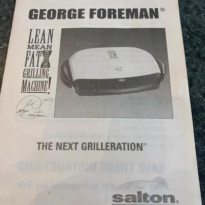 George Forman Lean Fat Grilling Machine