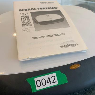 George Forman Lean Fat Grilling Machine