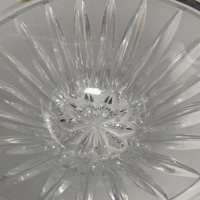 Russian Hand Cut Bowl & Lenox Crystal Bowl & Candy Dish #37 (DR)