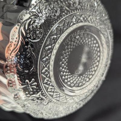 Russian Hand Cut Bowl & Lenox Crystal Bowl & Candy Dish #37 (DR)