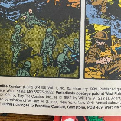 Action Adventure Combat Comics Lot