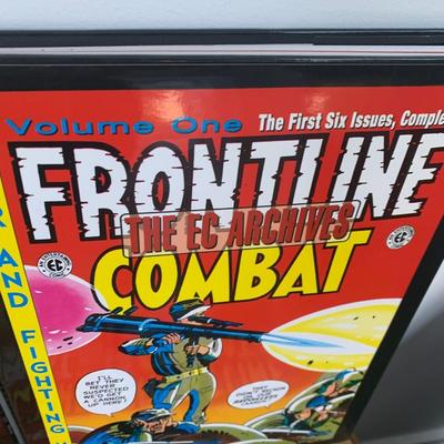 Large Bound Comics Frontline Combat & Two Fisted Tales. Clean