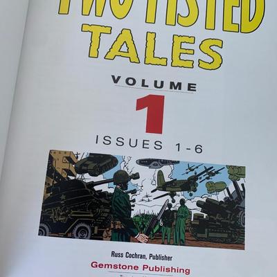 Large Bound Comics Frontline Combat & Two Fisted Tales. Clean
