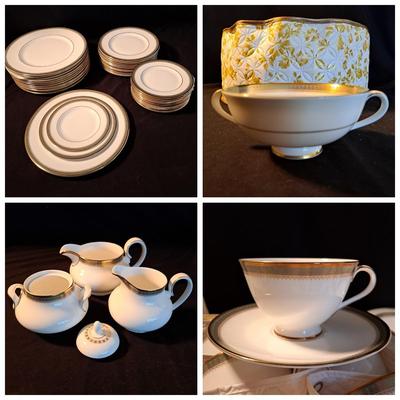 Royal Doulton "Clarendon" China Setting for 12 (BD-SD)
