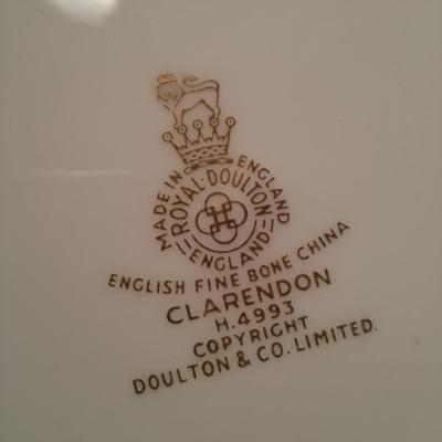 Royal Doulton "Clarendon" China Setting for 12 (BD-SD)