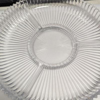 Divided Vegetable Servers - 1 Large Vintage Mikasa Divided Vegetable Platter #41 (DR)